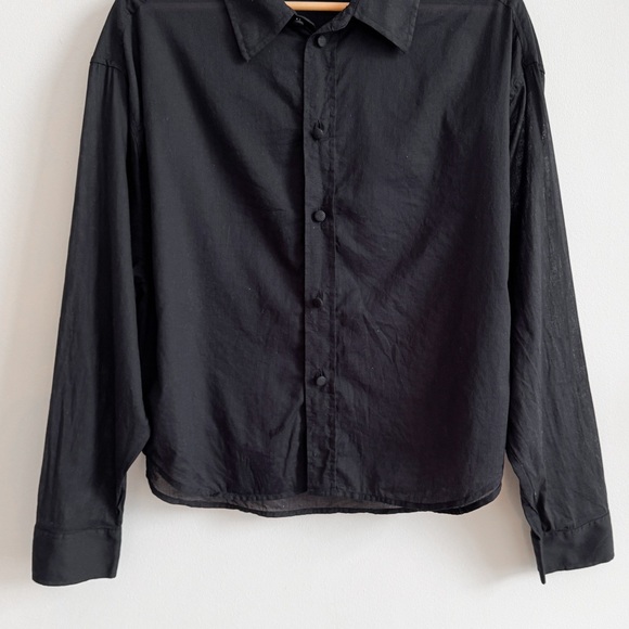 🏷️ SOLD • KOTN • Sahara Shirt in Black • XL - Picture 7 of 15